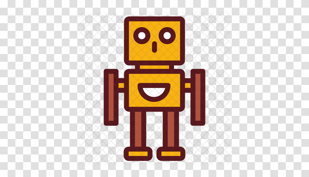 Cyborg Icon Robot, Road Sign, Symbol Transparent Png