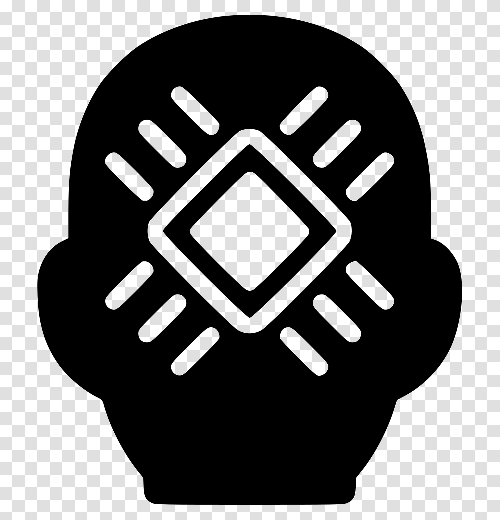 Cyborg, Stencil, Hand, Logo Transparent Png