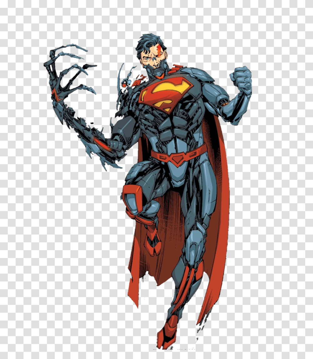 Cyborg Superman, Batman, Person, Human, Hand Transparent Png