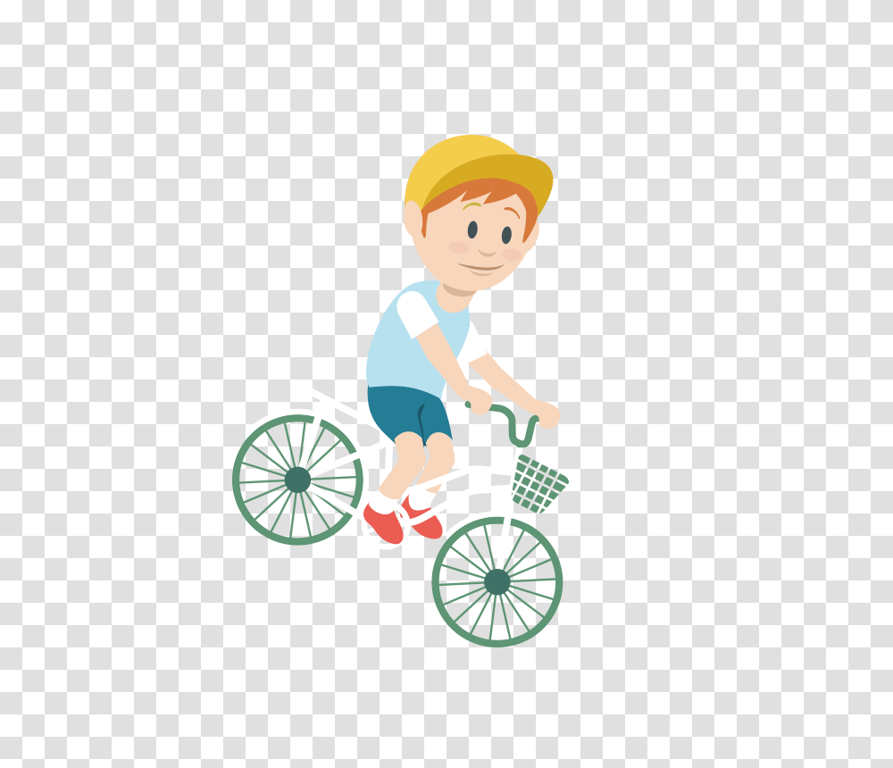 Cycling Clipart Little Boy, Person, Human, Transportation, Vehicle Transparent Png