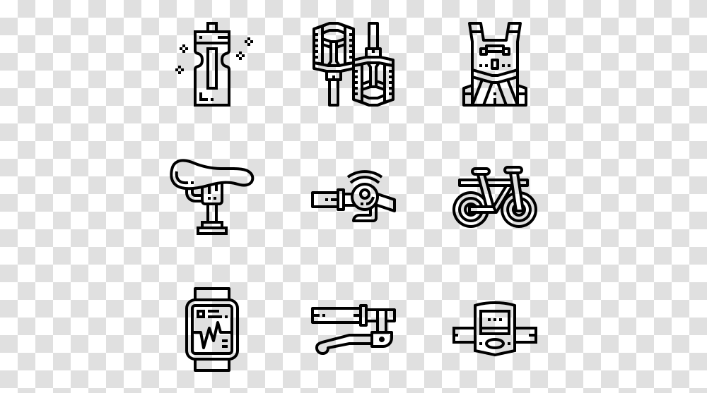 Cycling Takeaway Icons, Gray, World Of Warcraft Transparent Png