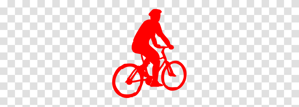 Cyclist Icon Red Clip Arts For Web, Person, Poster, Vehicle, Transportation Transparent Png