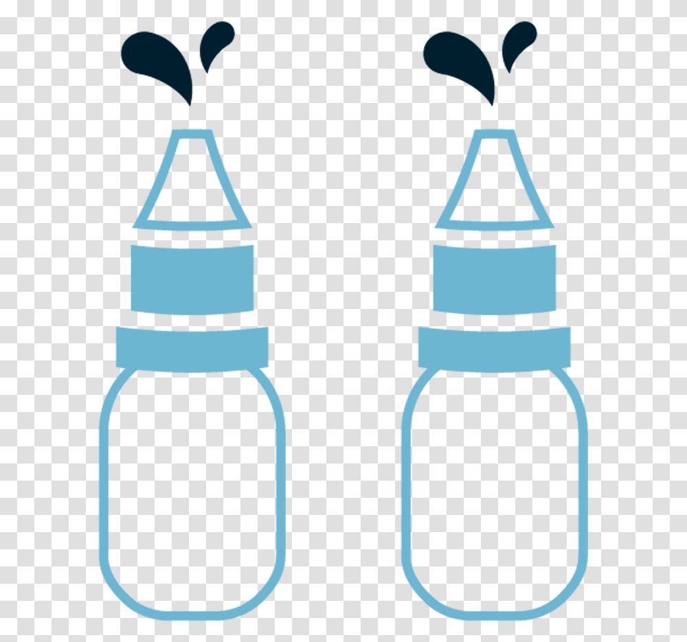 Cyclogel Dialation Gel Baby Bottle, Pop Bottle, Beverage, Drink, Label Transparent Png