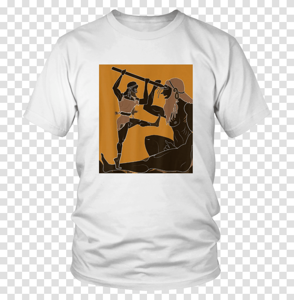 Cyclops And Odysseus T Shirt Greek Mythology Ancient Kobe Bryant Tribute Shirt, Apparel, Leisure Activities, T-Shirt Transparent Png