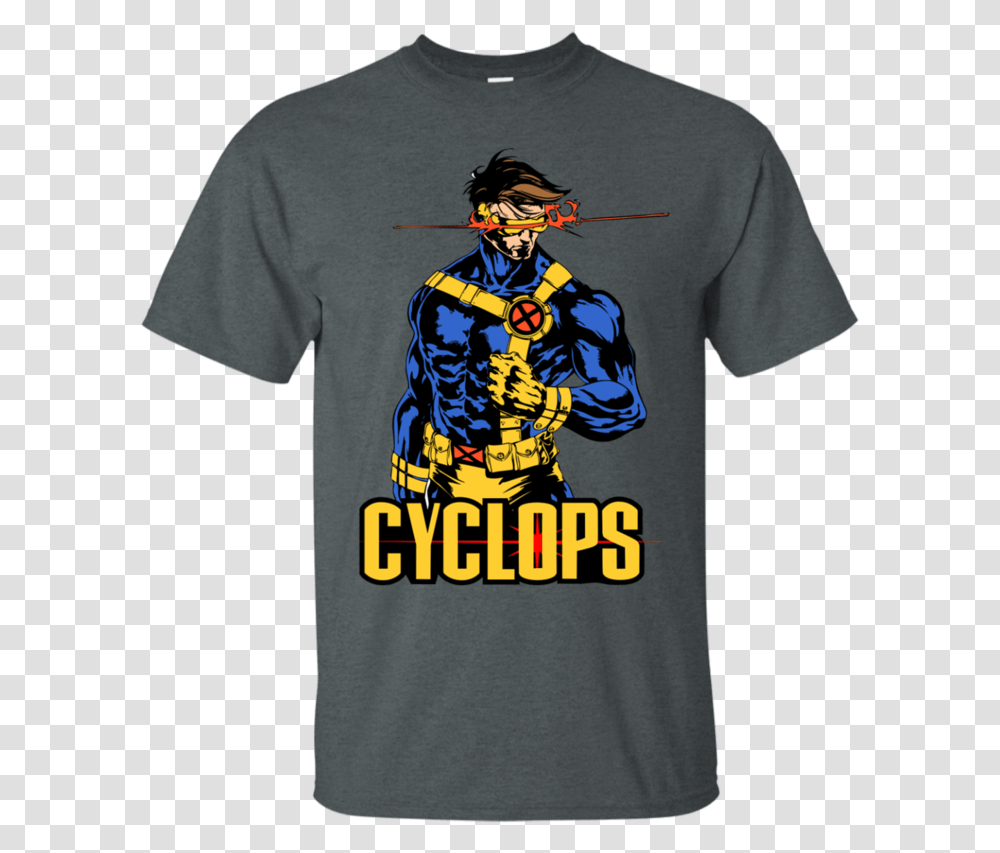 Cyclops X Men Xmen Cyclops Shirt, Apparel, T-Shirt, Person Transparent Png