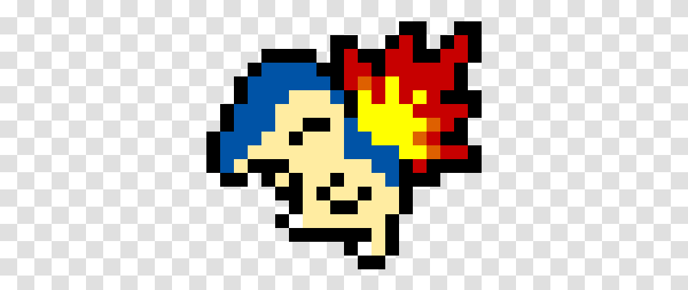 Cyndaquil Pixel Art Image With No Pokemon Pixel Art Minecraft, First Aid, Pac Man Transparent Png