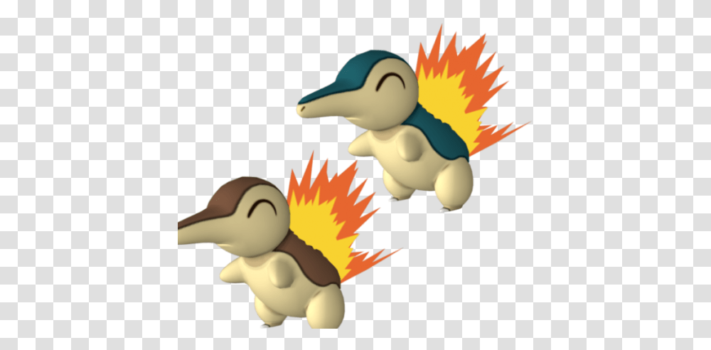 Cyndaquil Pokemon Character Free 3d Cartoon, Bird, Animal, Toy, Flying Transparent Png