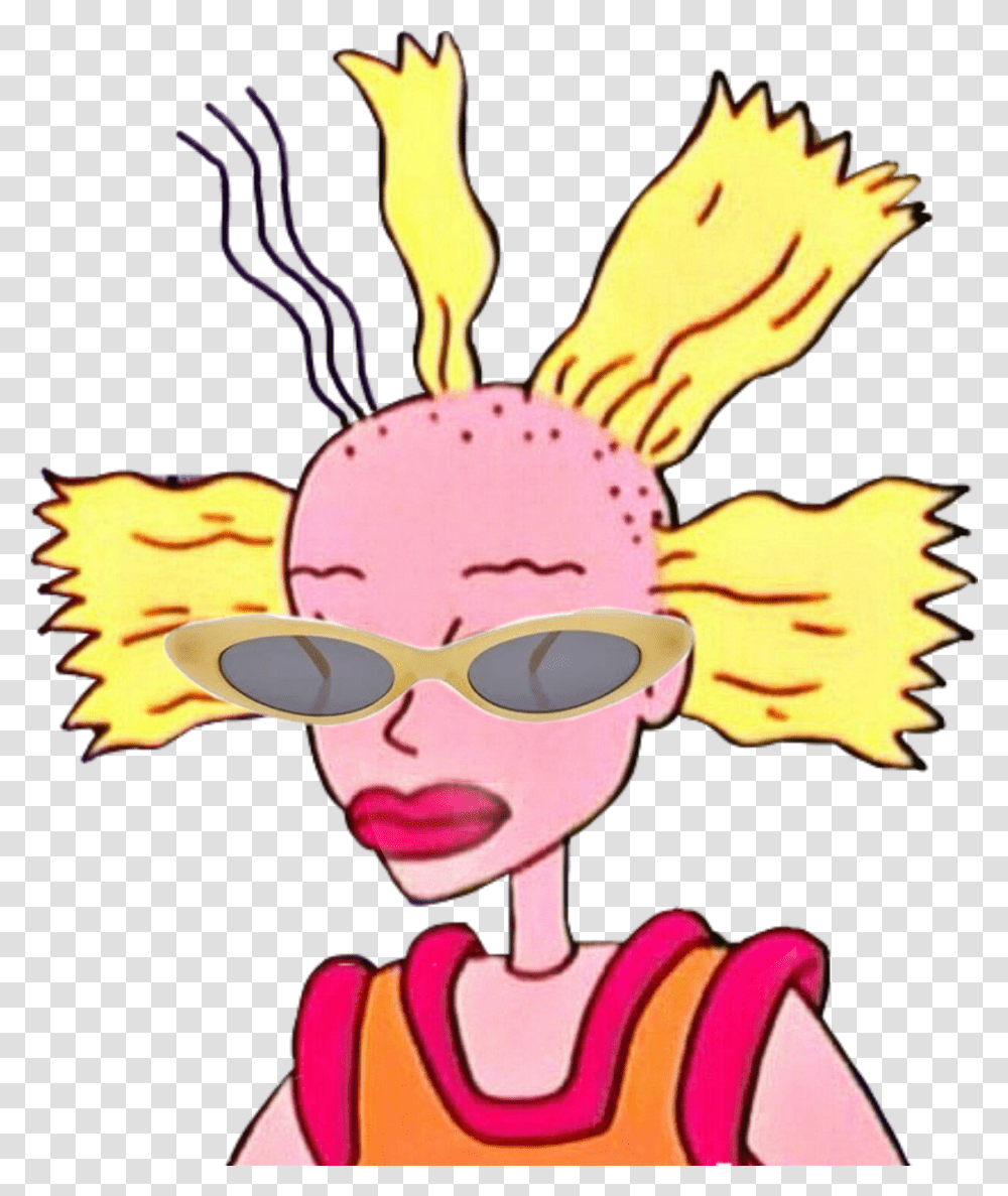 Cynthia Rugrats Clipart Download De Angelica Rugrats, Sunglasses, Person, Poster, Advertisement Transparent Png