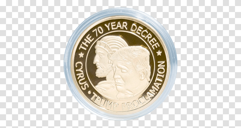 Cyrus Trump Coin 2019 2 Jim Bakker Trump Coins, Money, Nickel Transparent Png