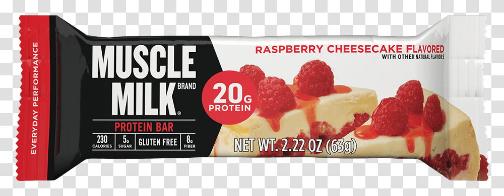 Cytosport Protein Bar Raspberry Cheesecake Muscle Milk Protein Bar Chocolate Peanut Butter, Fruit, Plant, Food Transparent Png