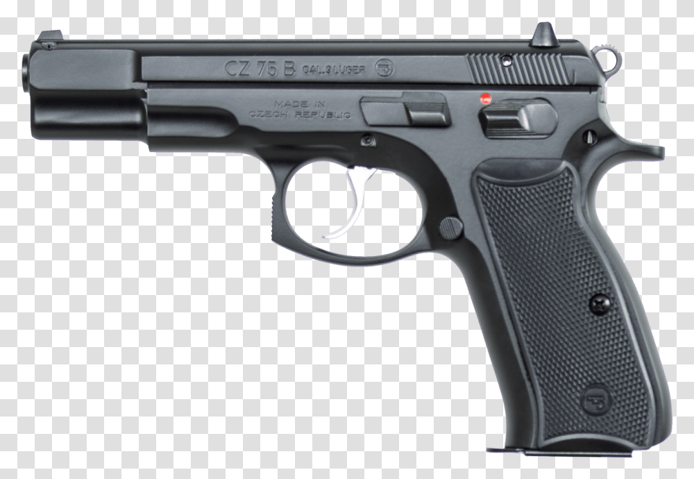 Cz 75b Omega, Gun, Weapon, Weaponry, Handgun Transparent Png