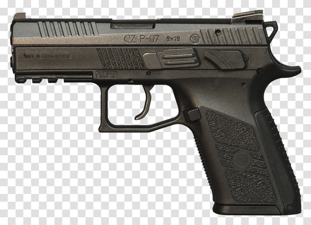 Cz, Gun, Weapon, Weaponry, Handgun Transparent Png