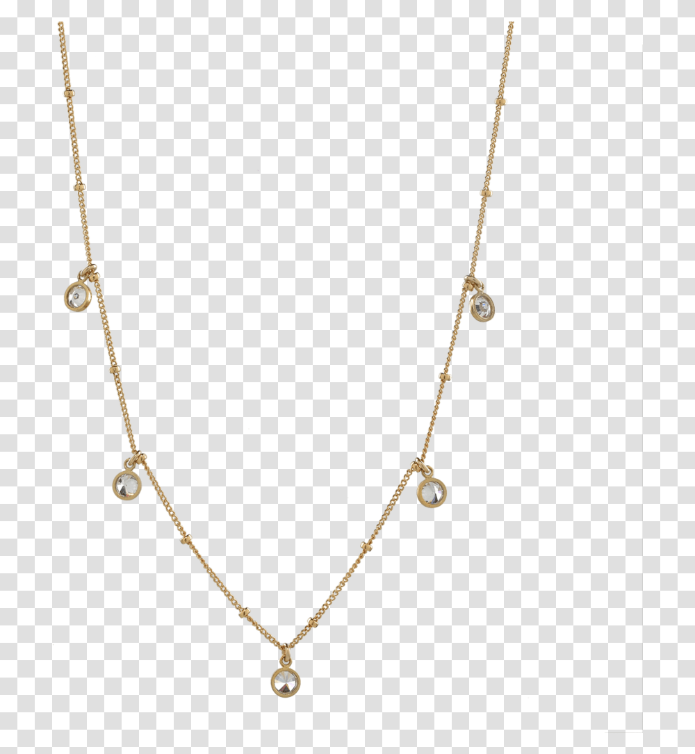 Cz On Ball Chain Choker Necklace, Jewelry, Accessories, Accessory, Diamond Transparent Png