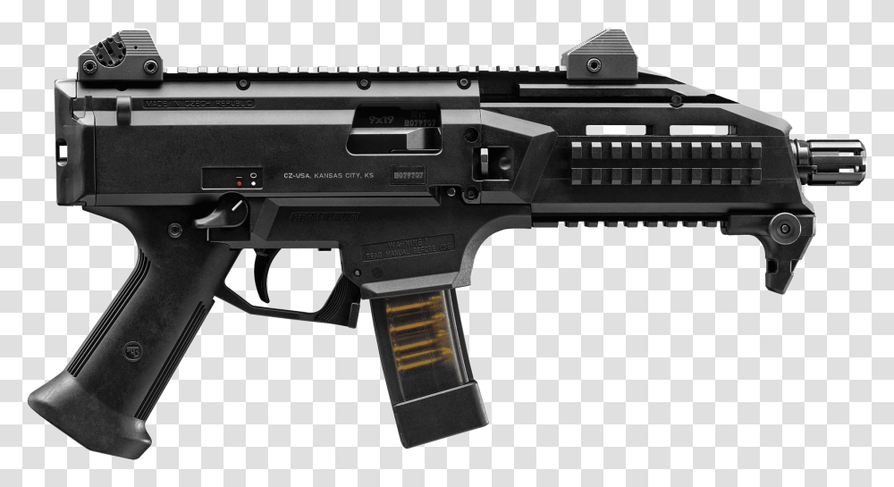 Cz Scorpion Evo, Gun, Weapon, Weaponry, Rifle Transparent Png
