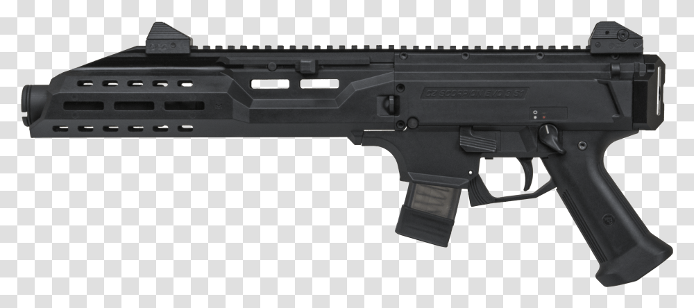 Cz Scorpion Evo, Gun, Weapon, Weaponry, Rifle Transparent Png