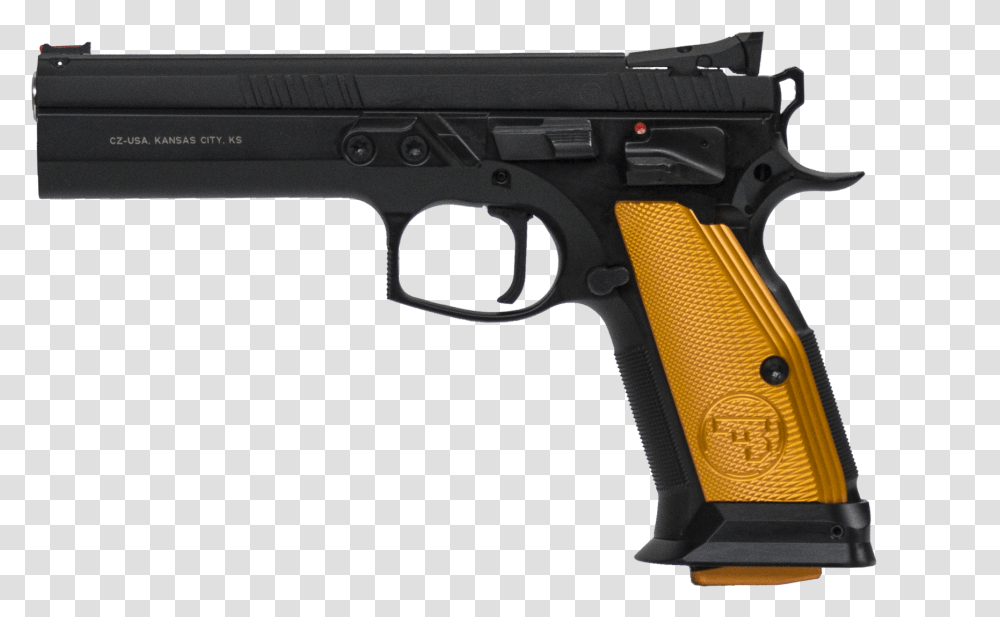 Cz Tactical Sport Orange, Gun, Weapon, Weaponry, Handgun Transparent Png