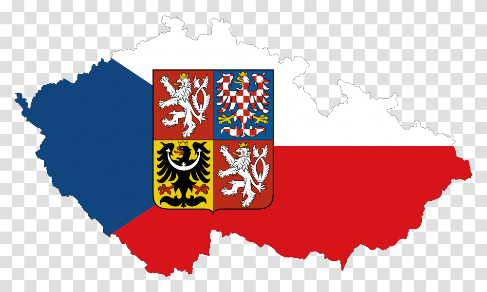 Czech Republic Coat Of Arms Flag, Armor, Emblem, Logo Transparent Png