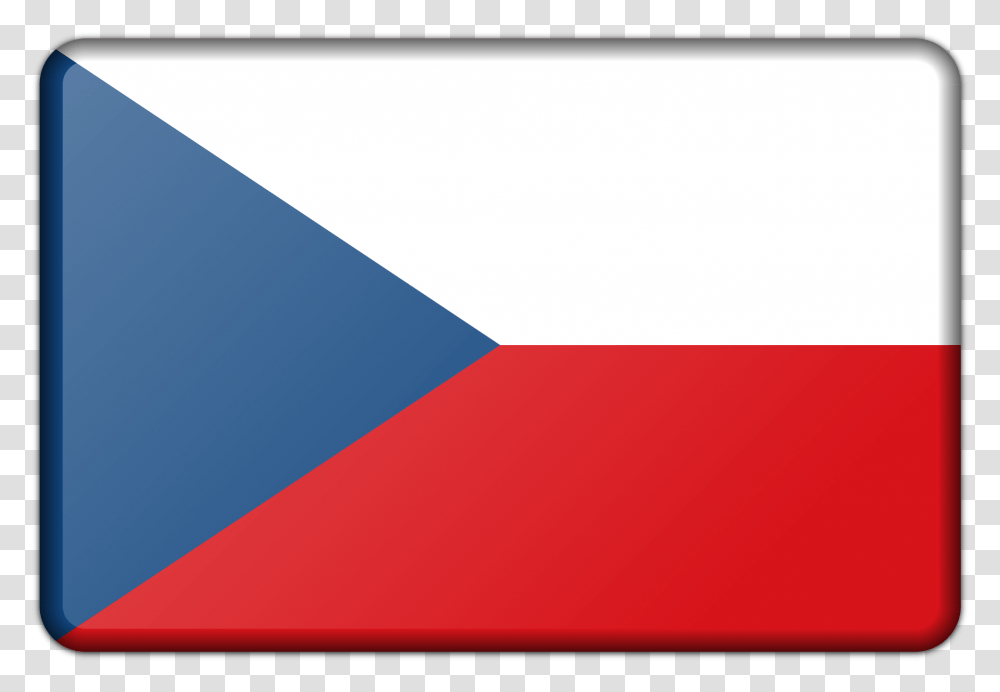 Czech Republic Flag Clip Arts Republica Tcheca, Envelope, Mail Transparent Png