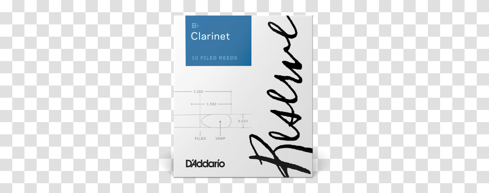 D Addario Reserve Bass Clarinet Reeds, Handwriting, Coil, Spiral Transparent Png