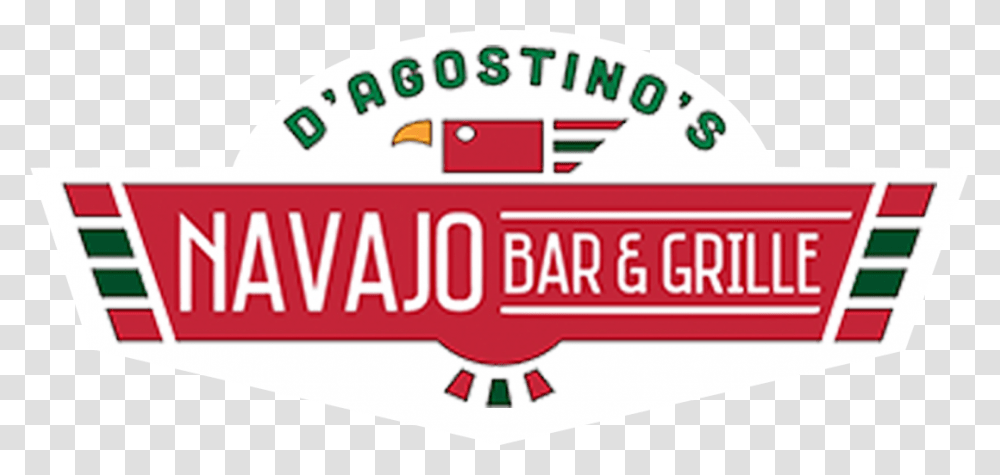 D Agostino S Navajo Bar And Grille, Label, Logo Transparent Png