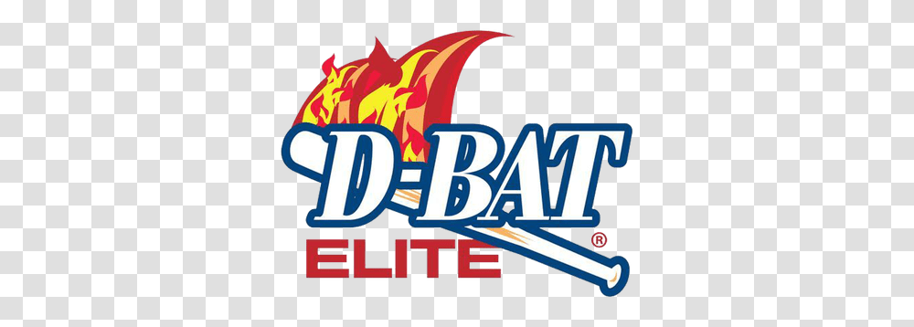 D Bat Atlantic D Bat Elite Youth Baseball Organization D Bat Baseball Logo, Word, Symbol, Theme Park, Amusement Park Transparent Png