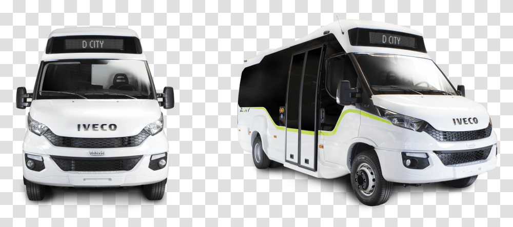 D City Bus Urbain Commercial Vehicle, Car, Transportation, Automobile, Van Transparent Png