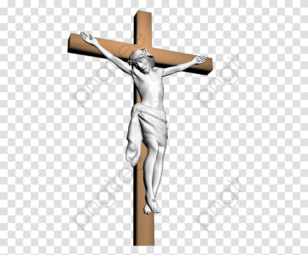 D Cross Jesus Material Crucifix, Person, Leisure Activities, Acrobatic Transparent Png