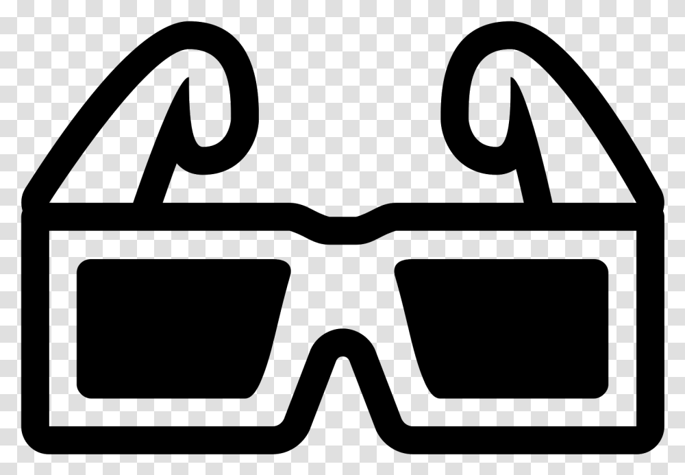 D Glasses Filled Icon Free Need 3d Glasses Icon, Gray, World Of Warcraft Transparent Png