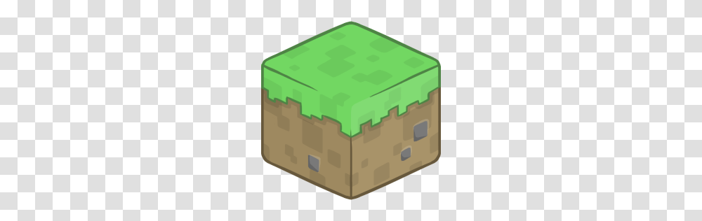 D Grass Icon Minecraft Iconset, Box, Housing, Building Transparent Png
