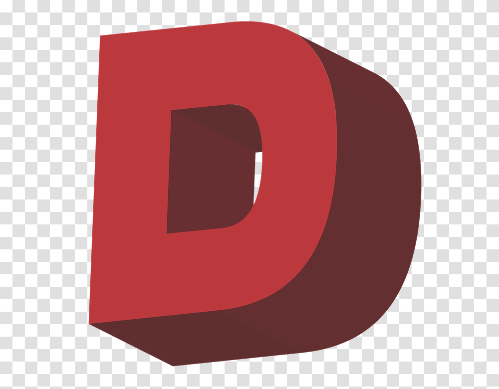 D Letter Free Download, Alphabet, Number Transparent Png