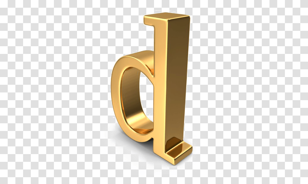 D Letter Hd Image Gold Small Letter D, Horn, Brass Section, Musical Instrument, Saxophone Transparent Png