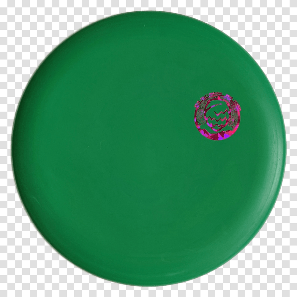 D Line Challenger Green Front Circle, Frisbee, Toy, Balloon Transparent Png