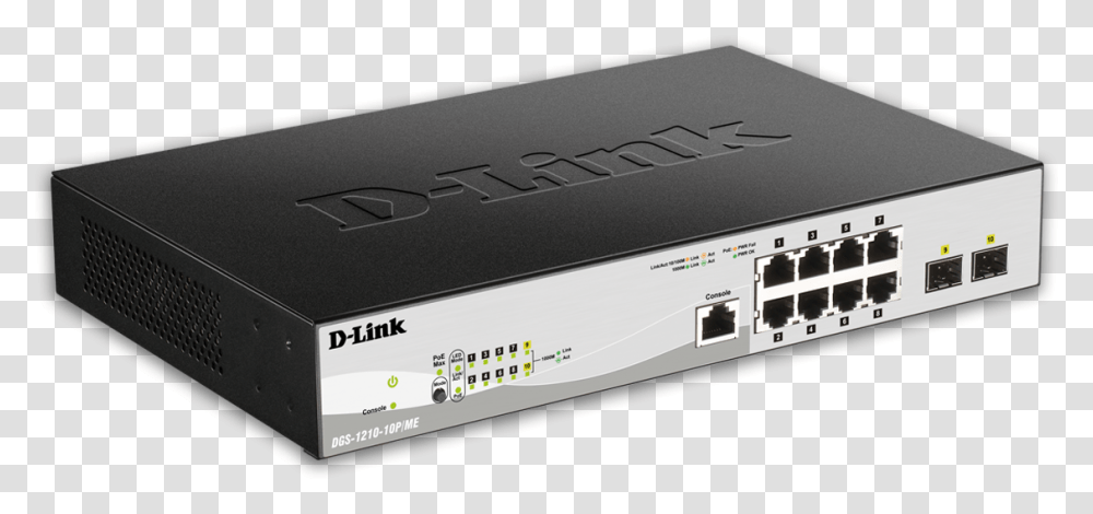 D Link Dgs 1210 10pme D Link Dgs 1210, Electronics, Hardware, Hub, Modem Transparent Png