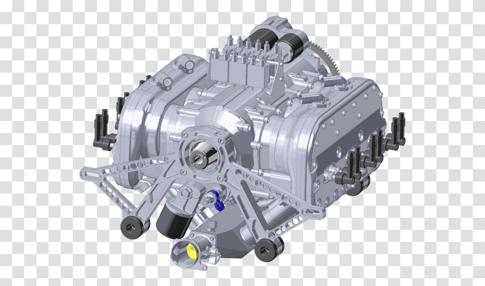 D Motor, Toy, Machine, Engine Transparent Png