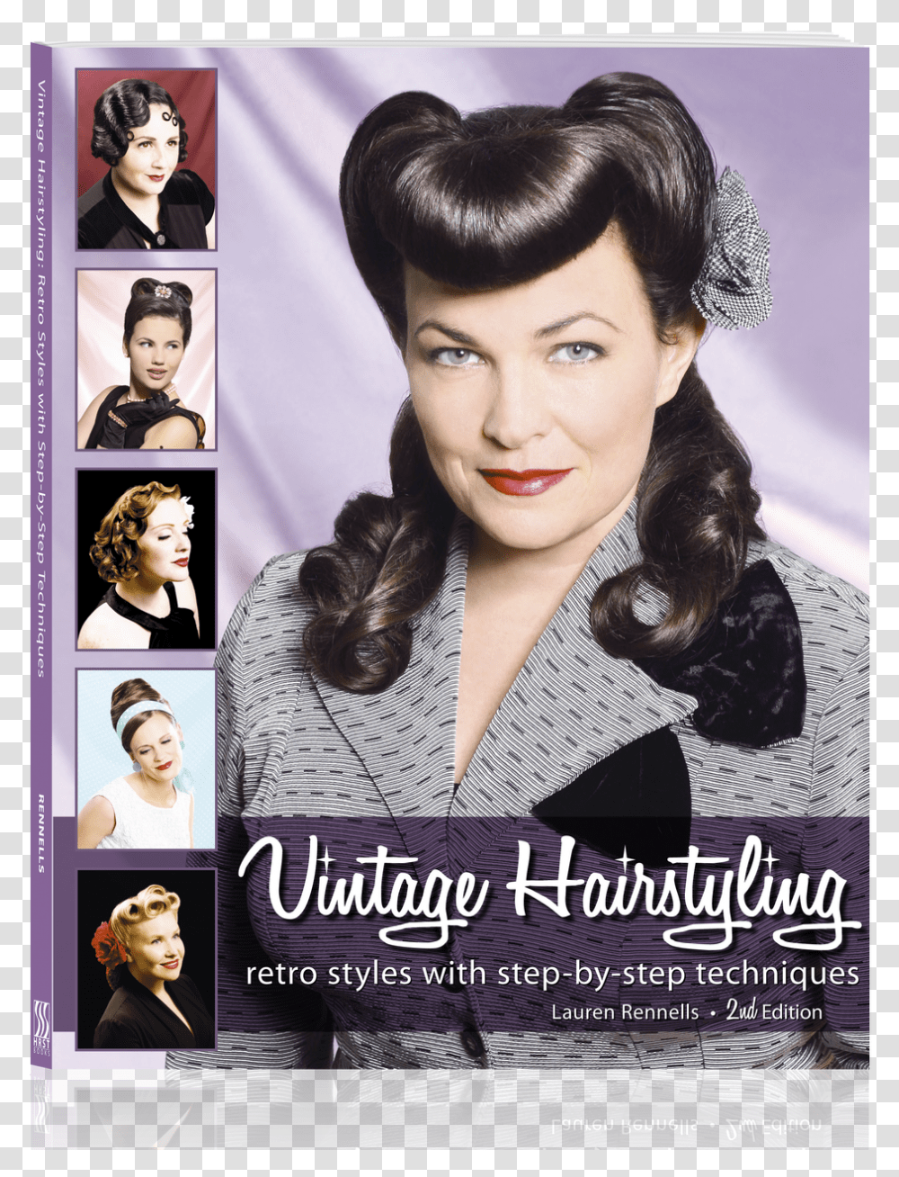 D Straight Book Vh With Reflection Layers Christmas Pin Up Hair, Person, Human, Collage, Poster Transparent Png