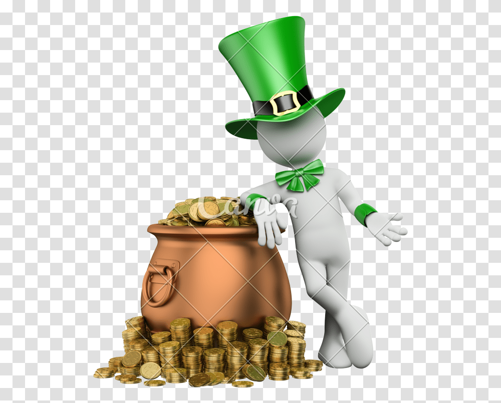 D With Pot Leprechaun, Wedding Cake, Dessert, Food, Person Transparent Png