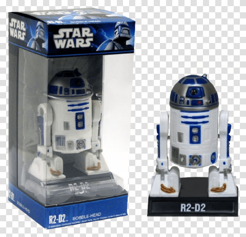 D2 Bobble Head Star Wars R2 D2 Pop, Robot, Person, Human, Helmet Transparent Png