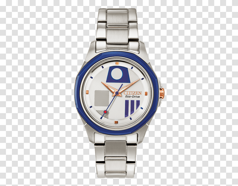 D2 Star Wars R2 D2 Citizen Watch, Wristwatch, Clock Tower, Architecture, Building Transparent Png