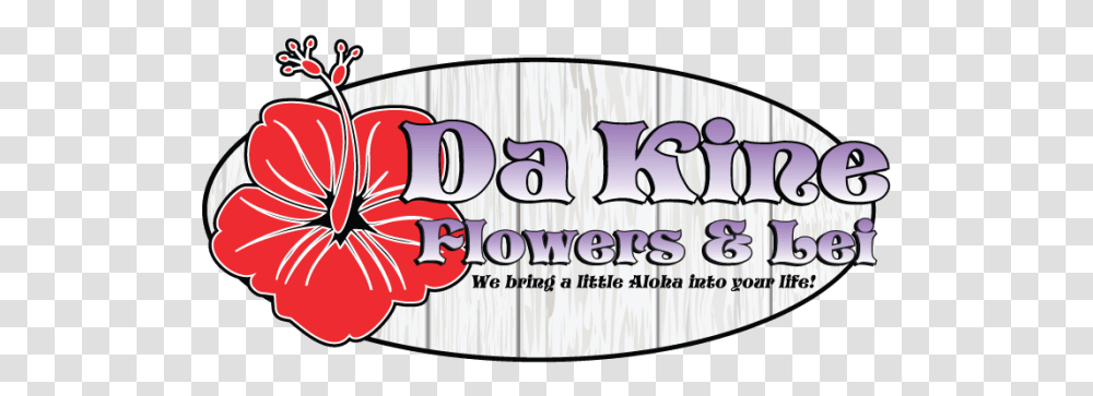 Da Kine Flowers And Lei Da Kine Flower, Label, Sticker, Alphabet Transparent Png