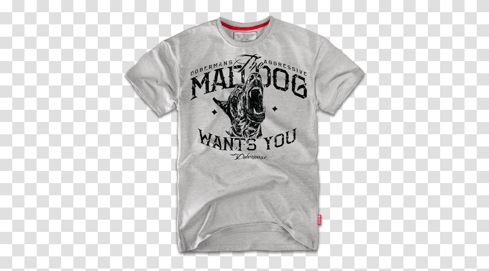 Da T Maddog2 Ts69 Grey Mad Dog T Shirt, Apparel, T-Shirt, Person Transparent Png