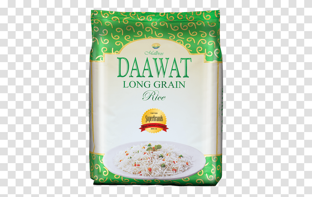 Daawat Long Grain Rice, Flour, Powder, Food, Plant Transparent Png