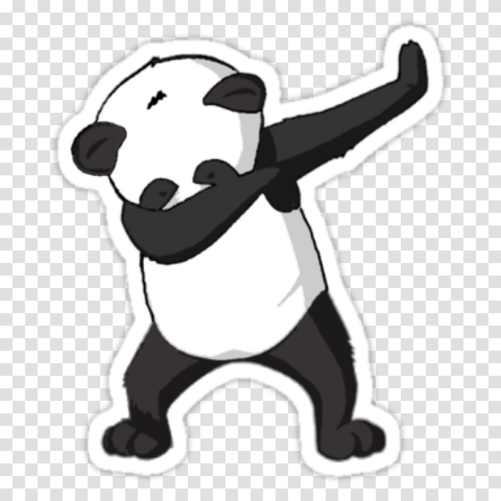 Dab Panda For Free Download On Ya Webdesign, Stencil, Pet, Animal, Canine Transparent Png
