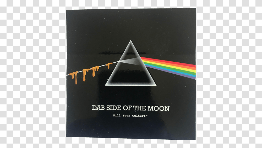 Dab Side Of The Moon Sticker Dark Side Of The Moon, Triangle, Airplane, Aircraft, Vehicle Transparent Png