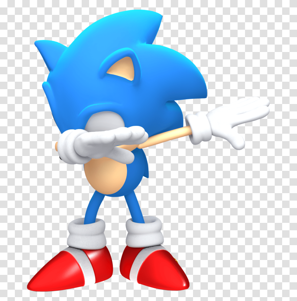 Dab Sonic, Toy, Robot, Figurine, Toothbrush Transparent Png