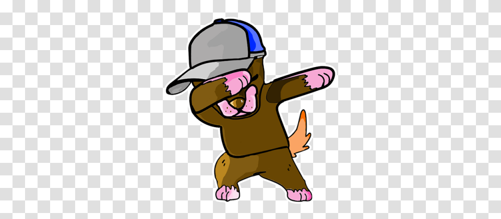 Dab Vector Dabbing Picture Cartoon Free Fire, Baseball Cap, Hat, Clothing, Apparel Transparent Png