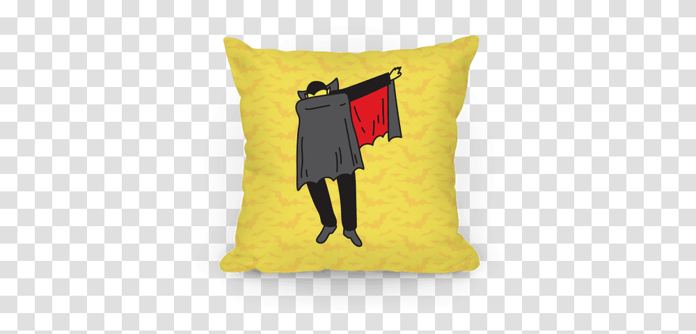 Dabbing Dracula Pillows Lookhuman Cushion Transparent Png