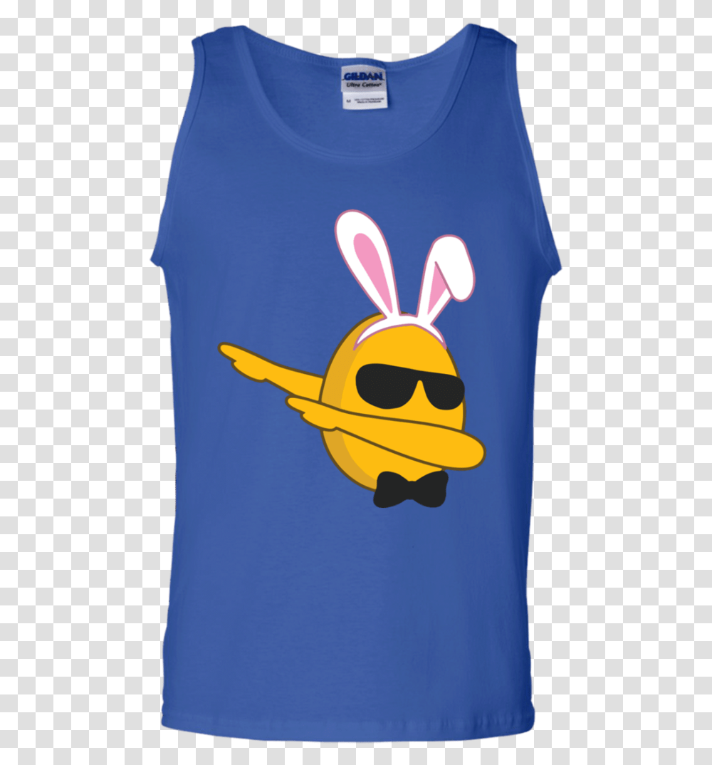 Dabbing Emoji Easter Dab Tank Top Teeever Your Husband My Husband T Shirt, Apparel, T-Shirt, Pac Man Transparent Png