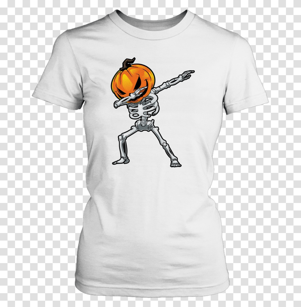 Dabbing Skeleton Pumpkin Halloween Shirt Don't Play Tag I Been, Apparel, Sleeve, T-Shirt Transparent Png