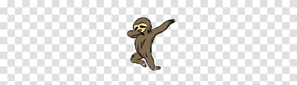 Dabbing Sloth Dab Dance Lazy Sloth, Mammal, Animal, Wildlife, Bird Transparent Png