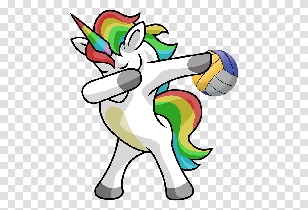 Dabbing Unicorn Basketball, Hand, Slingshot Transparent Png